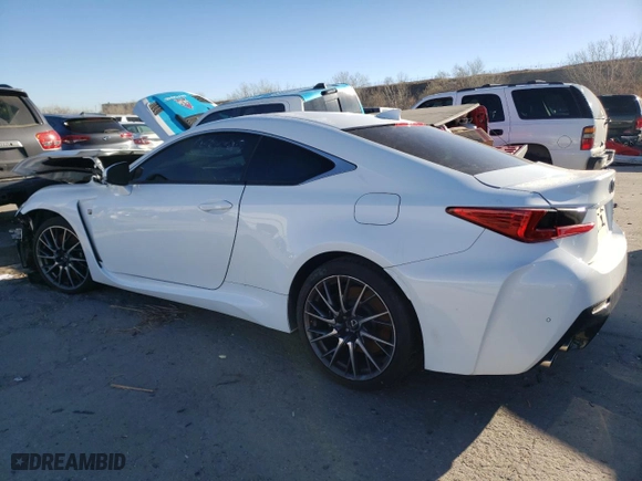 2015 Lexus RC F with VIN JTHHP5BC9F5000706, listed as a Copart auction lot 83778104 with 57,949 mi miles and Clean Title. Bid and sale history available at carsss.com. Image 2.