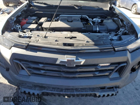 2023 Chevrolet Colorado 4WD Trail Boss with VIN 1GCPTEEK4P1242548, listed as a Copart auction lot 47107975 with 16,757 mi miles and Salvage Title. Bid and sale history available at carsss.com. Image 11.