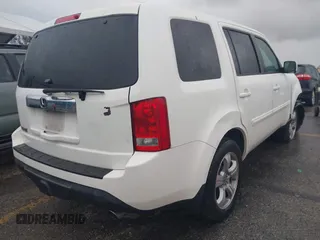 2013 Honda Pilot EX-L with VIN 5FNYF3H7XDB008683, listed as a IAAI auction lot 41749108 with 88,542 mi miles and . Bid and sale history available at DreamBid. Image 4.