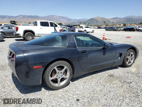 2004 Chevrolet Corvette with VIN 1G1YY22G145116083, listed as a Copart auction lot 52054735 with 158,087 mi miles and Salvage Title. Bid and sale history available at carsss.com. Image 3.