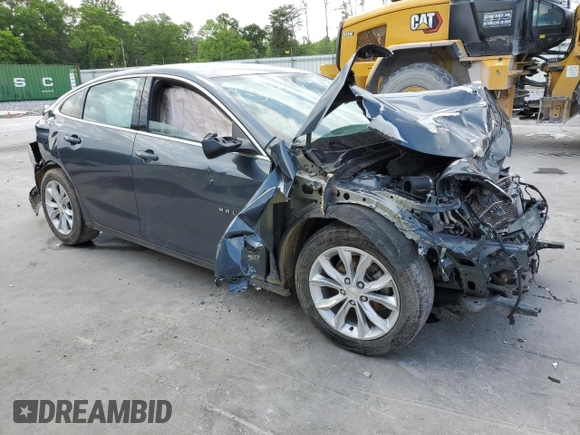 2021 Chevrolet Malibu LT with VIN 1G1ZD5ST2MF017216, listed as a Copart auction lot 55122115 with Not Provided miles and Salvage Title. Bid and sale history available at DreamBid. Image 4.