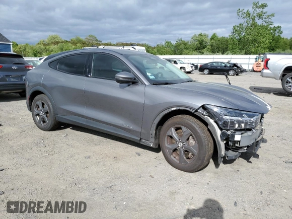 2021 Ford Mustang Mach-E Select z VIN 3FMTK1SSXMMA34697, wystawiony jako Copart lot #57275315 z przebiegiem 184 862 mil mil oraz Tytuł czysty. Historia ofert i sprzedaży dostępna na DreamBid. Obrazek 4.