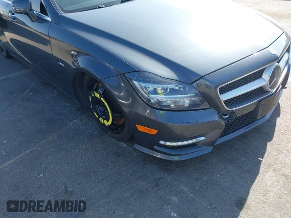 2012 Mercedes-Benz CLS 550 with VIN WDDLJ9BB9CA021186, listed as a IAAI auction lot 41388368 with 115,575 mi miles and . Bid and sale history available at DreamBid. Image 6.