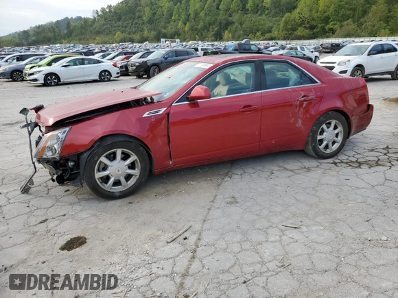 2009 Cadillac CTS AWD w/1SB with VIN 1G6DS57V490127845, listed as a Copart auction lot 71753964 with 52,494 mi miles and Salvage Title. Bid and sale history available at carsss.com. Image 1.