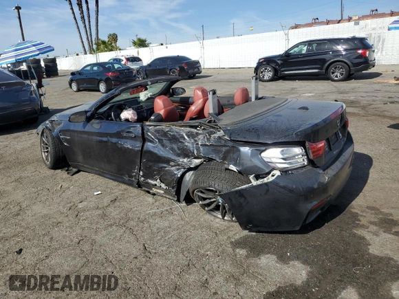 2016 BMW M4 with VIN WBS3U9C50GP969059, listed as a Copart auction lot 81201114 with 0 mi miles and Salvage Title. Bid and sale history available at carsss.com. Image 2.