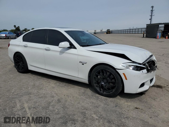 2013 BMW 5 Series 550i with VIN WBAFR9C51DDX79979, listed as a Copart auction lot 49821645 with 170,080 mi miles and Salvage Title. Bid and sale history available at DreamBid. Image 4.