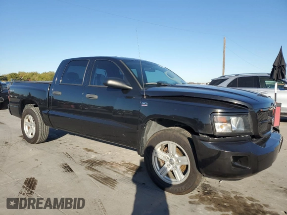 2010 Dodge Dakota Bighorn/Lonestar with VIN 1D7RW3GP5AS173082, listed as a Copart auction lot 80988194 with 74,525 mi miles and Clean Title. Bid and sale history available at carsss.com. Image 4.