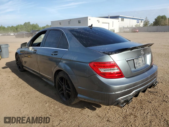 2012 Mercedes-Benz C 300 Sport with VIN WDDGF8BB7CA609715, listed as a Copart auction lot 59567445 with 176,385 mi miles and Salvage title. Bid and sale history available at DreamBid. Image 2.