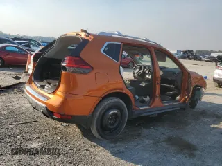 2017 Nissan Rogue SV with VIN 5N1AT2MT5HC845492, listed as a Copart auction lot 43033955 with 115,205 mi miles and Salvage Title. Bid and sale history available at carsss.com. Image 3.