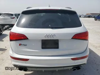 2016 Audi SQ5 Premium Plus with VIN WA1CCAFP0GA015076, listed as a Copart auction lot 57091295 with 136,573 mi miles and Salvage title. Bid and sale history available at DreamBid. Image 6.