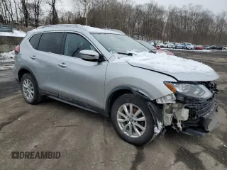 2019 Nissan Rogue SV with VIN KNMAT2MT4KP547147, listed as a Copart auction lot 45005765 with 187,364 mi miles and Salvage Title. Bid and sale history available at DreamBid. Image 4.