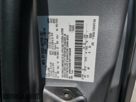 2015 Ford Transit Connect XL с VIN NM0GS9E70F1186545, выставлен на аукционе Copart как лот 69792654 с пробегом 141 028 миль миль и Списание • Salvage title. История ставок и продаж доступна на DreamBid. Изображение 13.