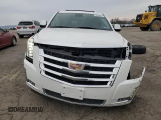 2020 Cadillac Escalade Luxury with VIN 1GYS4BKJ8LR202660, listed as a Copart auction lot 52859945 with 46,503 mi miles and Salvage title. Bid and sale history available at DreamBid. Image 5.