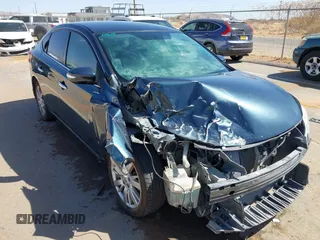 2015 Nissan Sentra S with VIN 3N1AB7AP8FY324463, listed as a IAAI auction lot 41738235 with 159,024 mi miles. Bid and sale history available at carsss.com. Image 6.