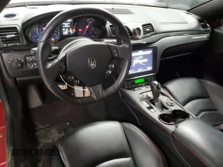2018 Maserati GranTurismo Sport with VIN ZAM45VLA5J0254000, listed as a Copart auction lot 46976645 with 20,180 mi miles and Salvage Title. Bid and sale history available at carsss.com. Image 8.