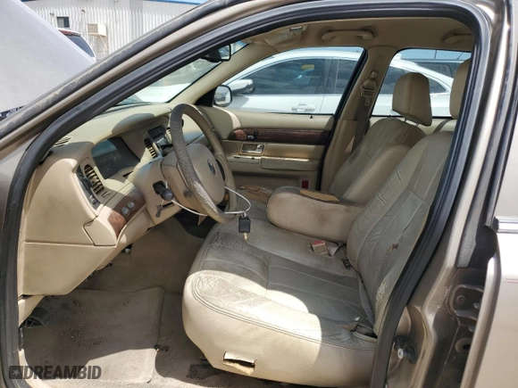 2006 Mercury Grand Marquis LS Premium with VIN 2MEFM75W76X631907, listed as a Copart auction lot 53252485 with 264,074 mi miles and Clean Title. Bid and sale history available at carsss.com. Image 7.