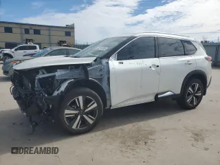 2023 Nissan Rogue SL with VIN JN8BT3CA0PW425364, listed as a Copart auction lot 45991055 with 6,285 mi miles and Salvage Title. Bid and sale history available at carsss.com. Image 1.