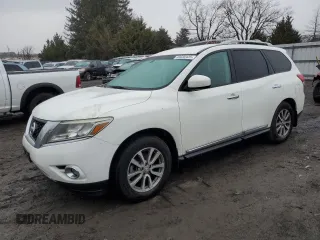 2015 Nissan Pathfinder SL with VIN 5N1AR2MM0FC699684, listed as a Copart auction lot 43030425 with 115,170 mi miles and Salvage title. Bid and sale history available at DreamBid. Image 1.