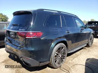 2023 Mercedes-Benz GLS 63 AMG with VIN 4JGFF8KE1PA940386, listed as a Copart auction lot 66294323 with 4,477 mi miles and . Bid and sale history available at DreamBid. Image 3.