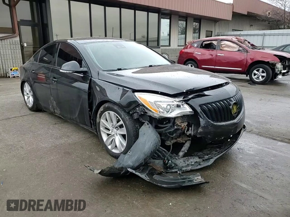 2014 Buick Regal Premium II with VIN 2G4GR5GX4E9308785, listed as a Copart auction lot 44033325 with 117,909 mi miles and Salvage Title. Bid and sale history available at carsss.com. Image 10.