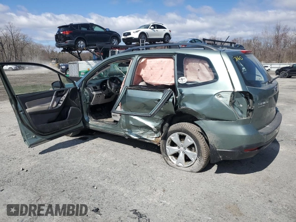 2015 Subaru Forester 2.5i with VIN JF2SJABC3FH544846, listed as a Copart auction lot 52390995 with 135,965 mi miles and Salvage Title. Bid and sale history available at carsss.com. Image 2.