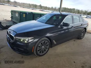 2017 BMW 5 Series 530i with VIN WBAJA5C35HG894047, listed as a Copart auction lot 47370305 with 135,075 mi miles and Clean Title. Bid and sale history available at carsss.com. Image 1.