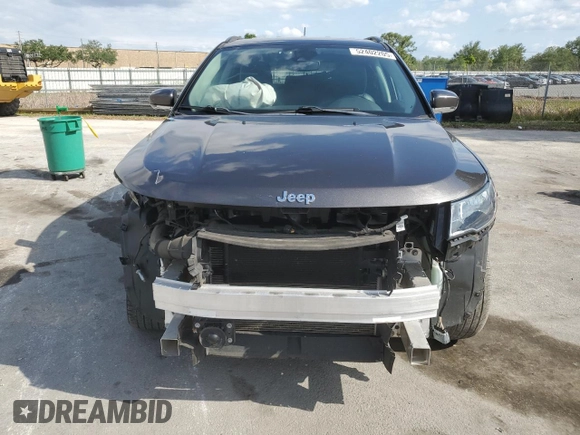 2021 Jeep Compass Limited with VIN 3C4NJDCB6MT521708, listed as a Copart auction lot 52402205 with 38,939 mi miles and Non Repairable. Bid and sale history available at carsss.com. Image 5.