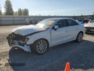2015 Audi A3 Premium with VIN WAUACGFF6F1002030, listed as a Copart auction lot 64054715 with 73,808 mi miles and Salvage title. Bid and sale history available at DreamBid. Image 1.