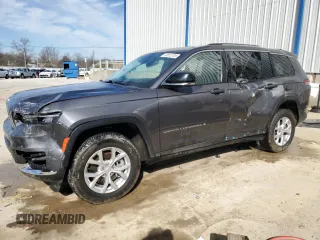 2023 Jeep Grand Cherokee Limited z VIN 1C4RJKBG8P8886459, wystawiony jako Copart lot #48912705 z przebiegiem 59 318 mil mil oraz Szkoda całkowita • Salvage title. Historia ofert i sprzedaży dostępna na DreamBid. Obrazek 1.