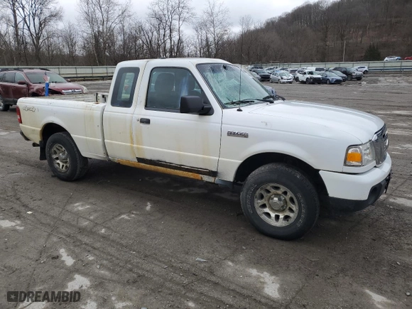 2011 Ford Ranger XLT with VIN 1FTLR4FE8BPA97083, listed as a Copart auction lot 48948045 with 192,219 mi miles and Salvage Title. Bid and sale history available at carsss.com. Image 4.