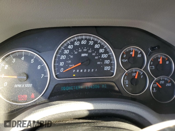 2006 GMC Envoy Denali z VIN 1GKES66M766163803, wystawiony jako Copart lot #75289784 z przebiegiem 194 386 mil mil oraz Szkoda całkowita • Salvage title. Historia ofert i sprzedaży dostępna na DreamBid. Obrazek 9.