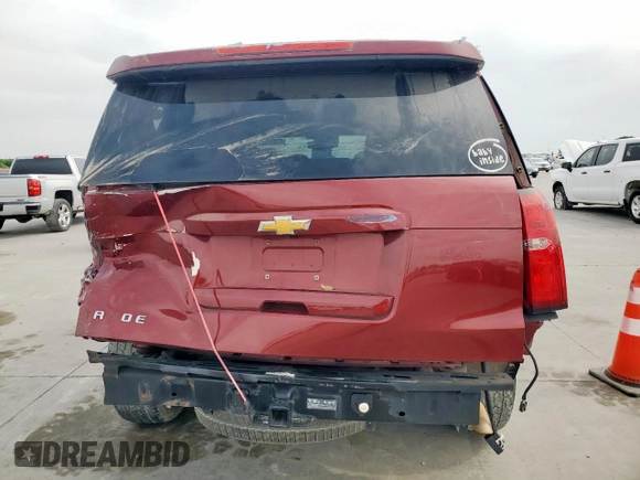 2016 Chevrolet Tahoe LT z VIN 1GNSCBKC6GR223773, wystawiony jako Copart lot #53077505 z przebiegiem 102 608 mil mil oraz Szkoda całkowita • Salvage title. Historia ofert i sprzedaży dostępna na DreamBid. Obrazek 6.