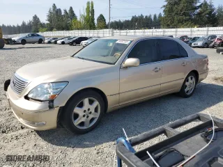 2004 Lexus LS 430 with VIN JTHBN36F940148160, listed as a Copart auction lot 54482395 with 101,122 mi miles and Salvage Title. Bid and sale history available at carsss.com. Image 1.