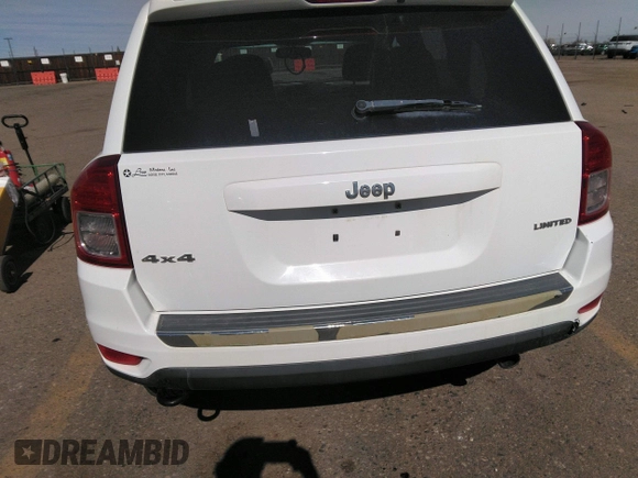 2011 Jeep Compass Limited with VIN 1J4NF5FB7BD281746, listed as a IAAI auction lot 41758467 with 145,131 mi miles. Bid and sale history available at carsss.com. Image 6.