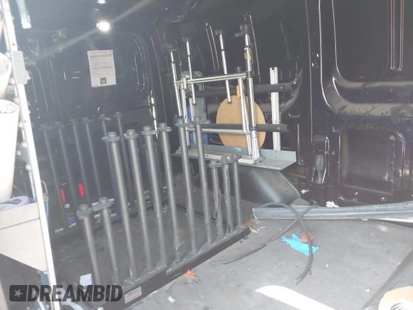2020 Ford Transit Cargo with VIN 1FTYE1Y86LKA27345, listed as a IAAI auction lot 42577599 with 67,182 mi miles and . Bid and sale history available at DreamBid. Image 8.