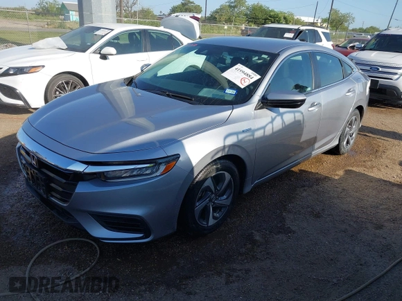 2019 Honda Insight EX with VIN 19XZE4F5XKE018227, listed as a IAAI auction lot 41994884 with Not Provided miles and . Bid and sale history available at carsss.com. Image 2.