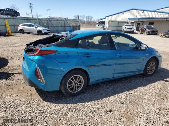 2018 Toyota Prius Prime Plus with VIN JTDKARFP7J3085885, listed as a Copart auction lot 51064355 with 123,797 mi miles and Salvage Title. Bid and sale history available at carsss.com. Image 3.
