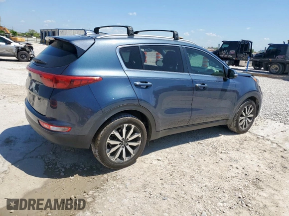 2019 Kia Sportage EX with VIN KNDPN3AC0K7601493, listed as a Copart auction lot 54046845 with 100,386 mi miles and Salvage title. Bid and sale history available at DreamBid. Image 3.