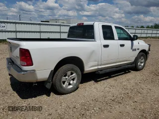 2018 Ram 1500 Tradesman z VIN 1C6RR7FT4JS279389, wystawiony jako Copart lot #58392565 z przebiegiem 51 530 mil mil oraz Czysty tytuł • Clean title. Historia ofert i sprzedaży dostępna na DreamBid. Obrazek 3.