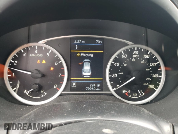 2019 Nissan Sentra SV with VIN 3N1AB7AP3KY401007, listed as a Copart auction lot 49875915 with 79,960 mi miles and Salvage Title. Bid and sale history available at DreamBid. Image 9.