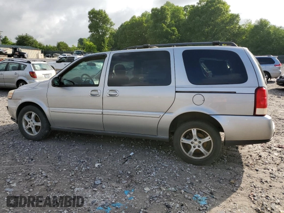 2005 Chevrolet Uplander LS z VIN 1GNDV23L95D178081, wystawiony jako Copart lot #57878195 z przebiegiem 165 456 mil mil oraz Szkoda całkowita • Salvage title. Historia ofert i sprzedaży dostępna na DreamBid. Obrazek 2.