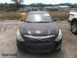 2015 Hyundai Sonata Hybrid Limited with VIN KMHEC4A4XFA119744, listed as a IAAI auction lot 42091103 with 1 mi miles. Bid and sale history available at carsss.com. Image 12.
