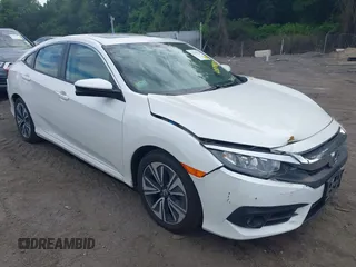 2016 Honda Civic EX-L with VIN 19XFC1F72GE218650, listed as a IAAI auction lot 42599123 with 43,423 mi miles and . Bid and sale history available at DreamBid. Image 1.