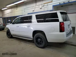 2016 Chevrolet Suburban LTZ with VIN 1GNSKJKC2GR322197, listed as a Copart auction lot 45725585 with 123,177 mi miles and Salvage Title. Bid and sale history available at carsss.com. Image 2.