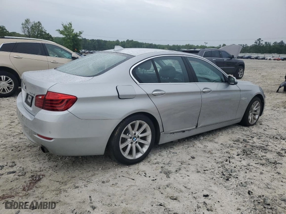 2014 BMW 5 Series 535i with VIN WBA5B1C59ED474829, listed as a Copart auction lot 54089485 with 202,433 mi miles and Clean Title. Bid and sale history available at carsss.com. Image 3.