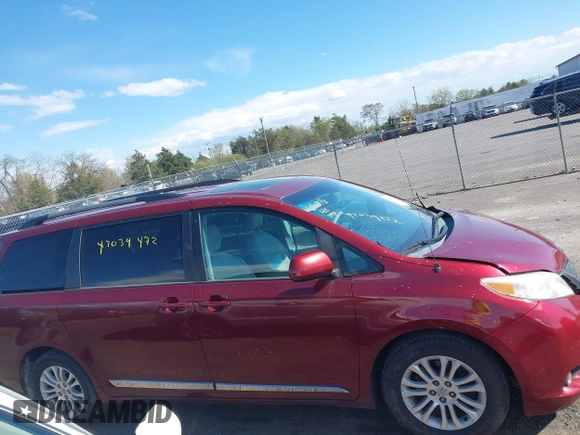 2014 Toyota Sienna XLE with VIN 5TDYK3DC8ES457940, listed as a IAAI auction lot 42039472 with 99,769 mi miles and . Bid and sale history available at DreamBid. Image 13.