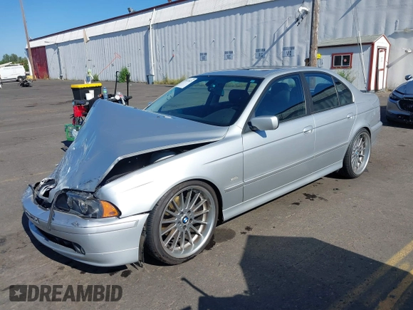 2001 BMW 5 Series 530iA with VIN WBADT63421CF02292, listed as a IAAI auction lot 39872425 with 84,778 mi miles. Bid and sale history available at carsss.com. Image 18.
