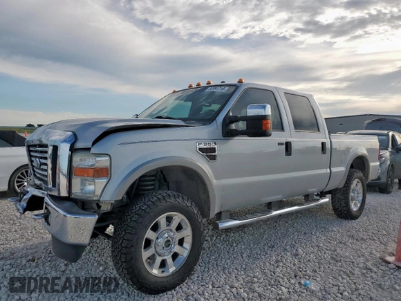2008 Ford F-250 XL with VIN 1FTSW21R48EC48430, listed as a Copart auction lot 56991715 with 188,882 mi miles and Salvage title. Bid and sale history available at DreamBid. Image 1.