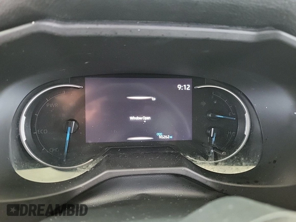 2023 Toyota RAV4 Hybrid XLE with VIN 2T3RWRFV9PW175446, listed as a IAAI auction lot 42806880 with 90,261 mi miles and . Bid and sale history available at DreamBid. Image 27.
