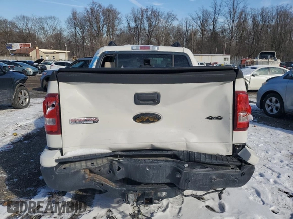 2008 Ford Explorer Sport Trac XLT z VIN 1FMEU51E58UB26324, wystawiony jako Copart lot #87275854 z przebiegiem 161 495 mil mil oraz Szkoda całkowita • Salvage title. Historia ofert i sprzedaży dostępna na DreamBid. Obrazek 6.